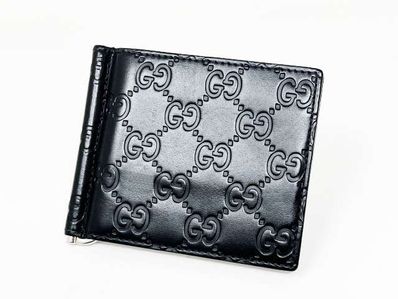 GUCCI Signature Money Clip Wallet