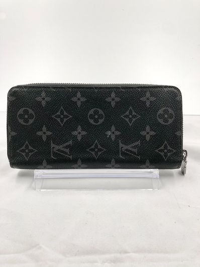 Louis Vuitton Zippy Wallet Vertical Monogram Eclipse