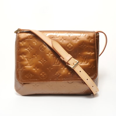 ヴィトン LV 2007年製 モノグラム ヴェルニ トンプソンストリート ショルダーバッグ【中古】