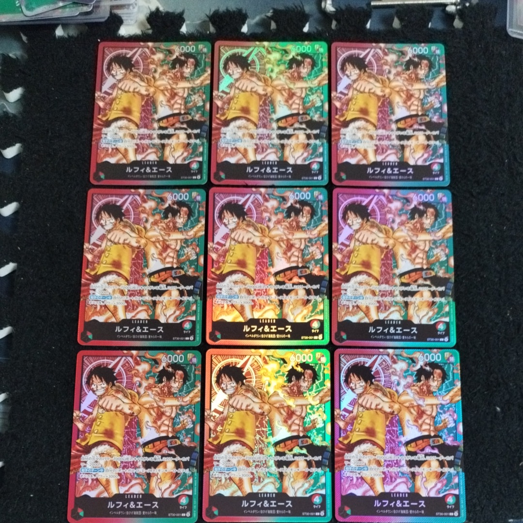 ルフィ&エース L [ST30-001](スタートデッキEX「ルフィ&エース」)