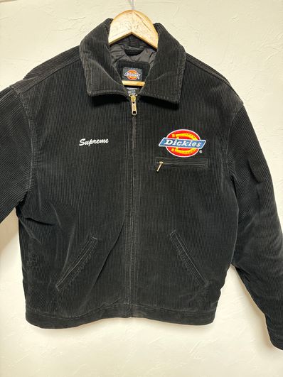 Supreme x Dickies Corduroy Work Jacket "Black"