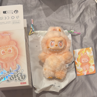 POP MART THE MONSTERS (LABUBU) Big into Energy Series Plush Pendant HAPPINESS