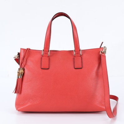 ■美品 グッチ バンブータッセル 365346 ショルダーバッグ レザー