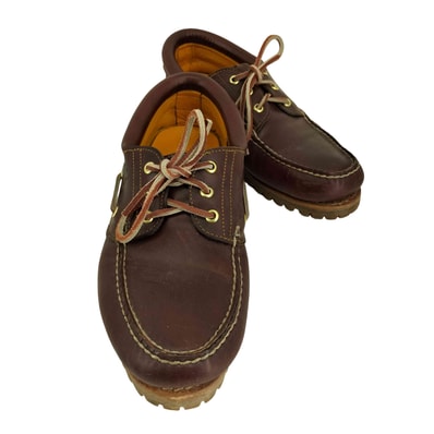 3-EYE BOAT SHOE BURGUNDY【1142214213643】