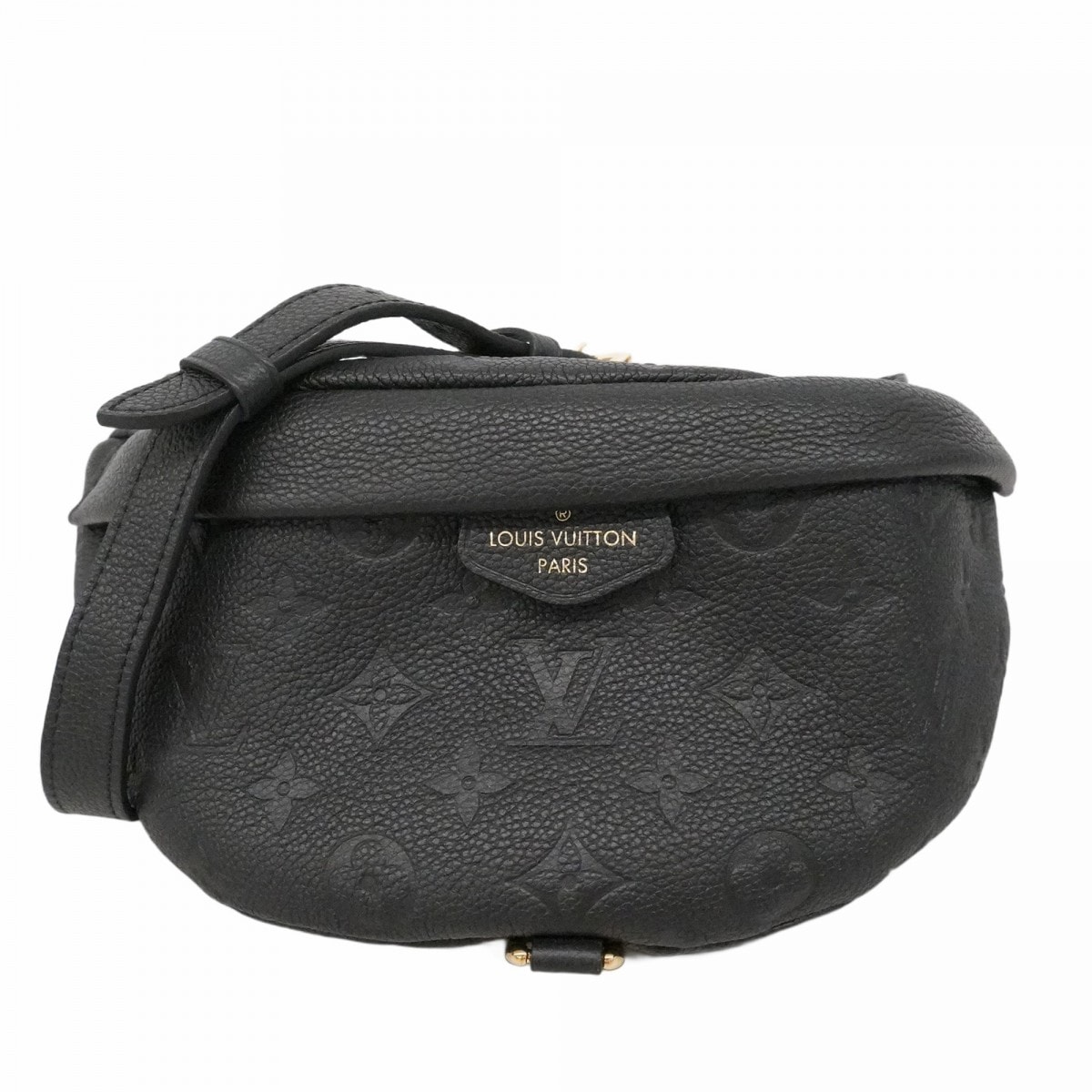 【6dd5392】ルイヴィトン ウエストバッグ モノグラム・アンプラント バムバッグ M44812 ノワール【中古】レディース