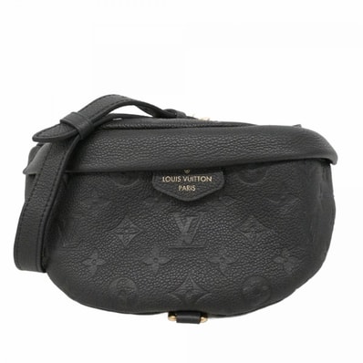 【6dd5392】ルイヴィトン ウエストバッグ モノグラム・アンプラント バムバッグ M44812 ノワール【中古】レディース