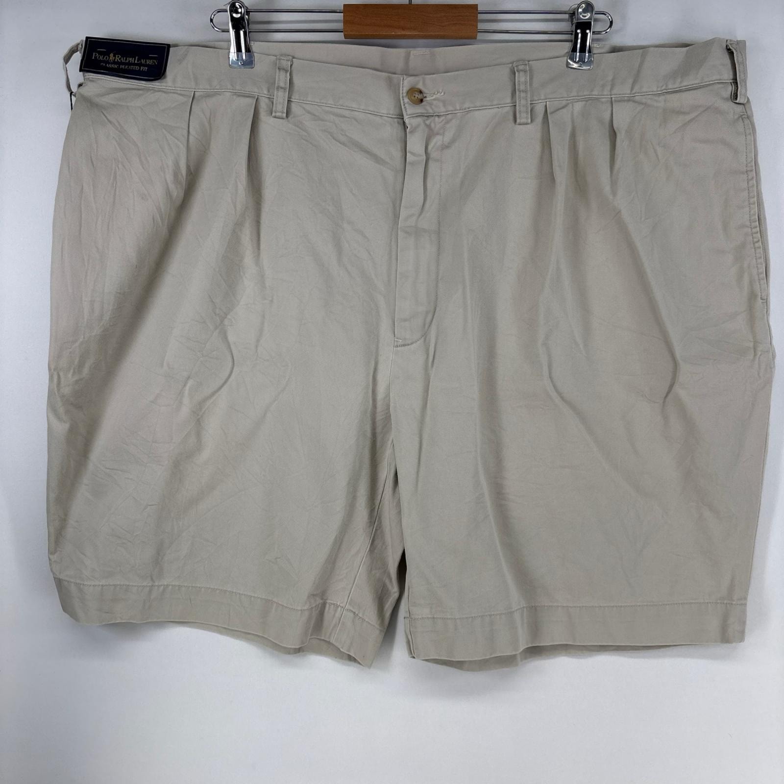 古着 デッドストック ポロ・ラルフローレン POLO RALPH LAUREN ショートパンツ チノパン ハーフパンツ w46 アイボリー メンズ