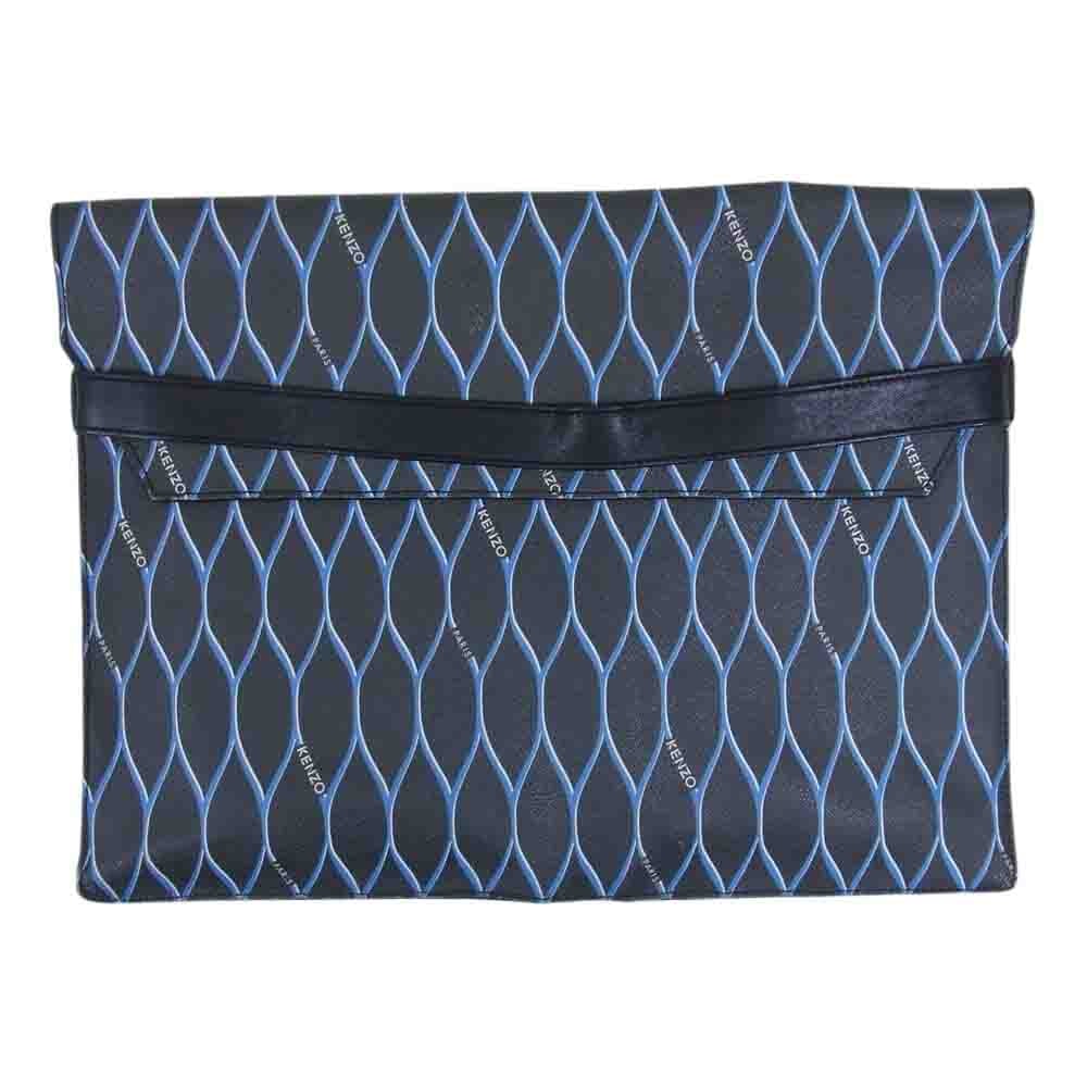 KENZO ケンゾー その他バッグ ロゴ クラッチ バッグ ブラック系【中古】