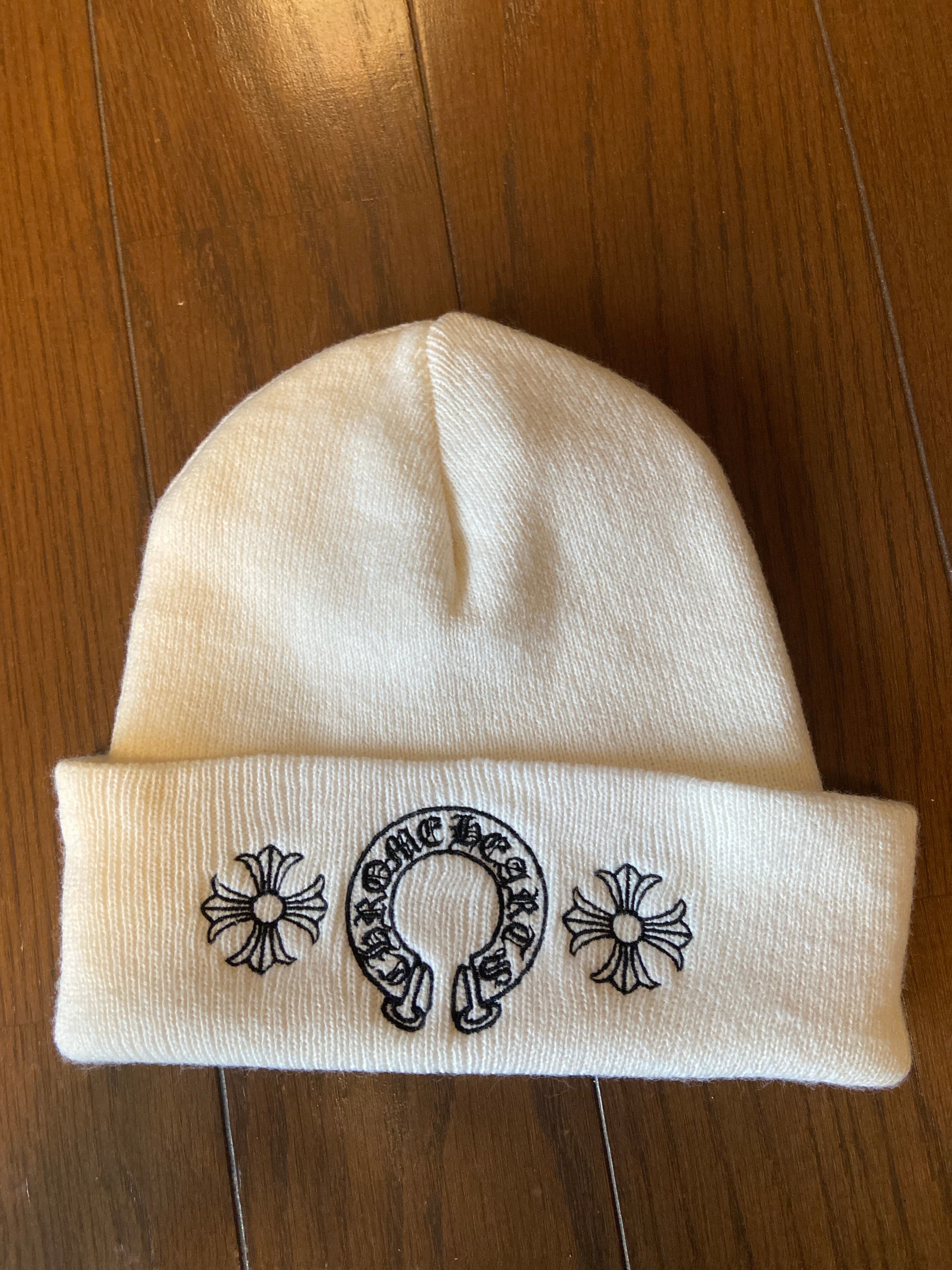 Chrome Hearts Wool Watch Cap Horseshoe "Black"