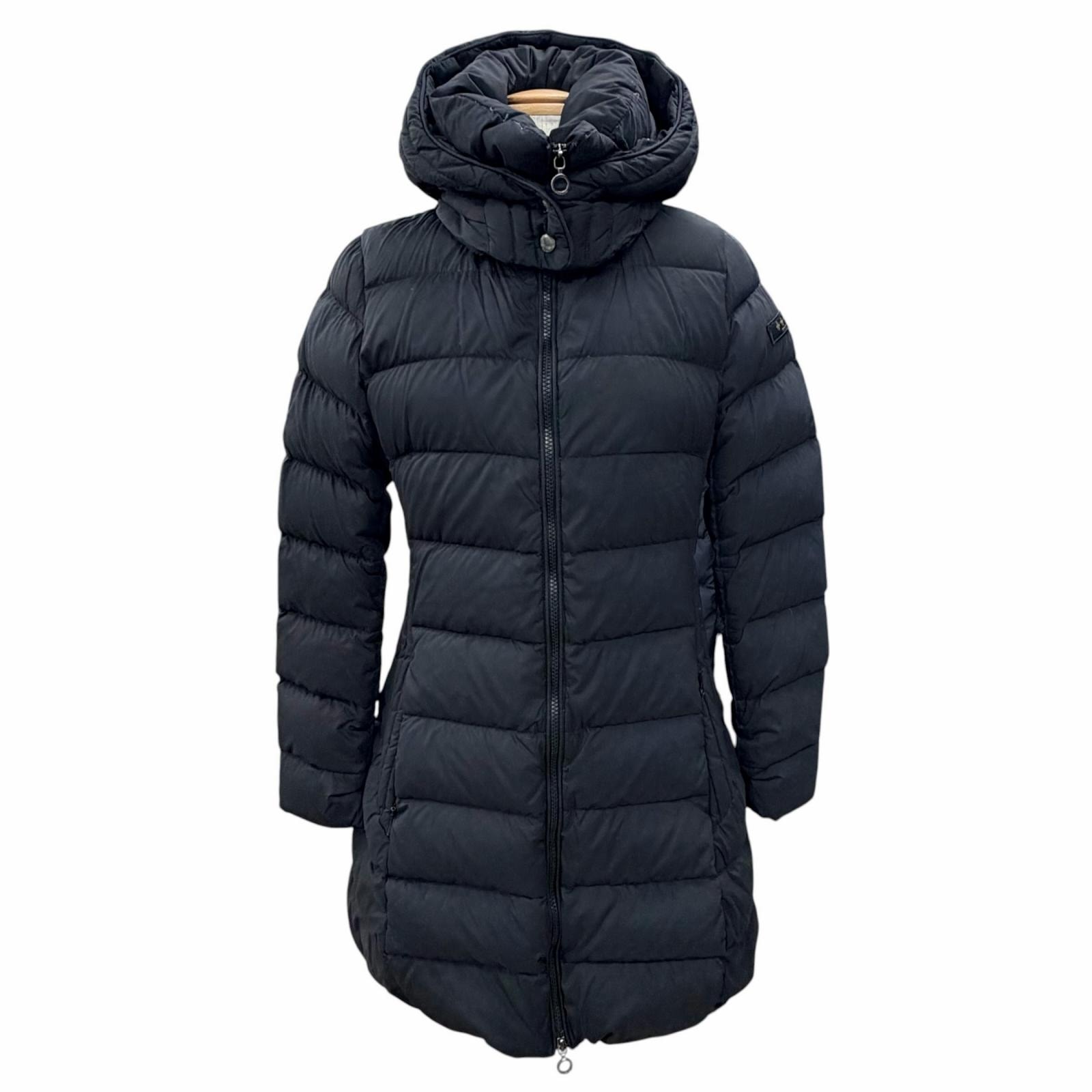 良品 タトラス ダウンコート POLITEAMA 黒 02 LTA8BM4496