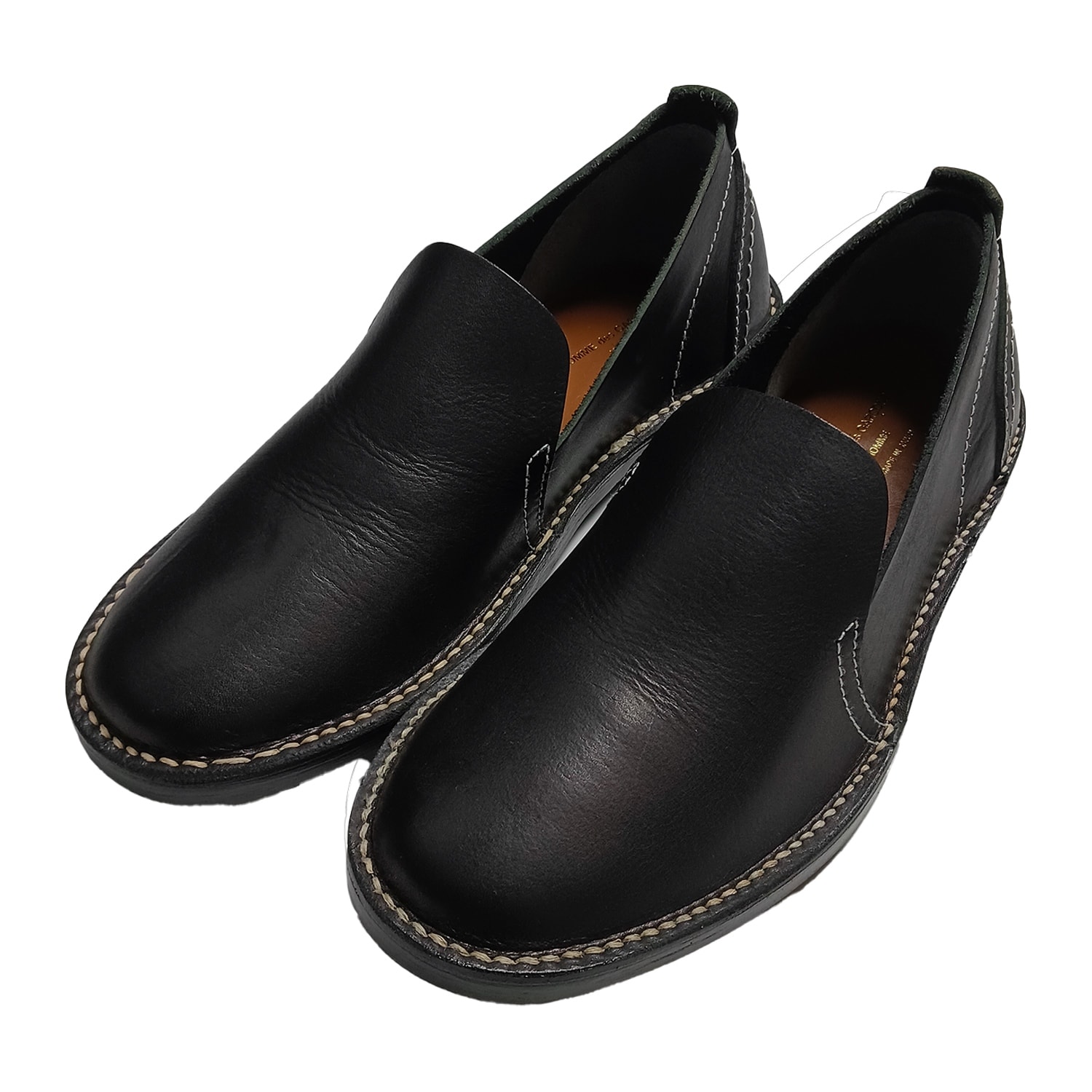 COMME des GARCONS コムデギャルソン オム スリッポン
 26cm ブラック メンズ
 【中古】