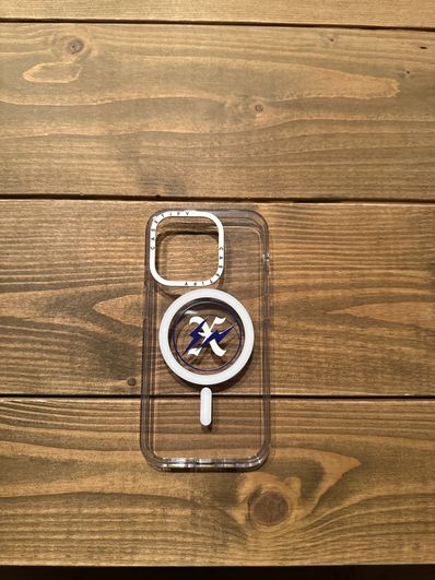 GOD SELECTION XXX x fragment design x CASETiFY 10th Logo Blue Case Apple "Clear"