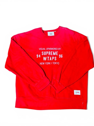 Supreme / WTAPS Crewneck "Red"