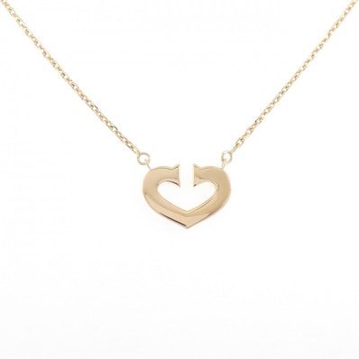 カルティエ Cハート ネックレス