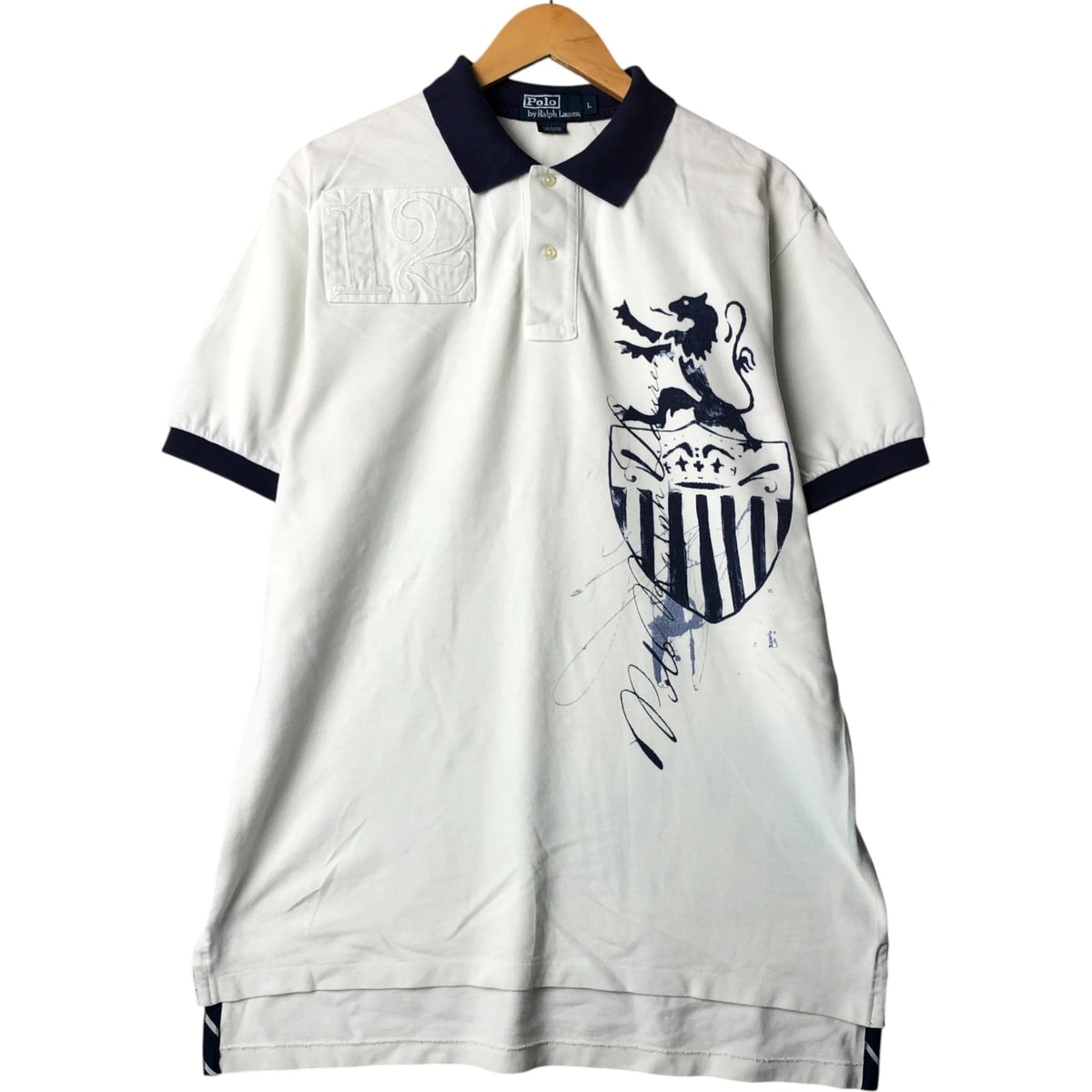 古着 ラルフローレン Ralph Lauren POLO by Ralph Lauren 半袖 ポロシャツ メンズL相当/eaa571191