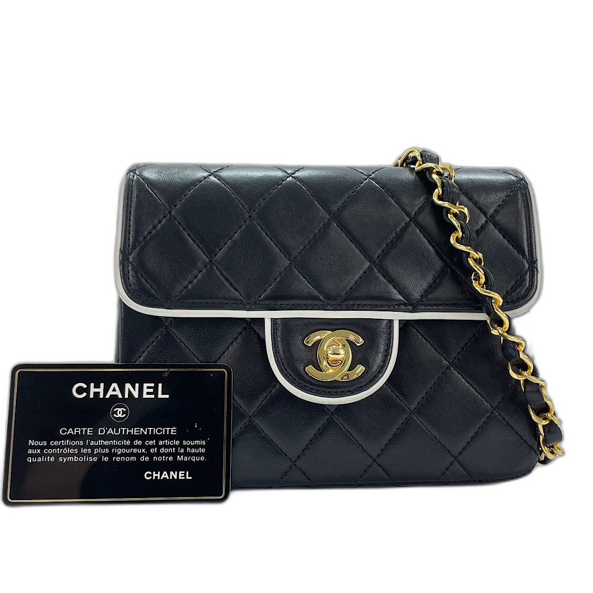 シャネル CHANEL ミニマトラッセ ショルダーバッグ【中古】