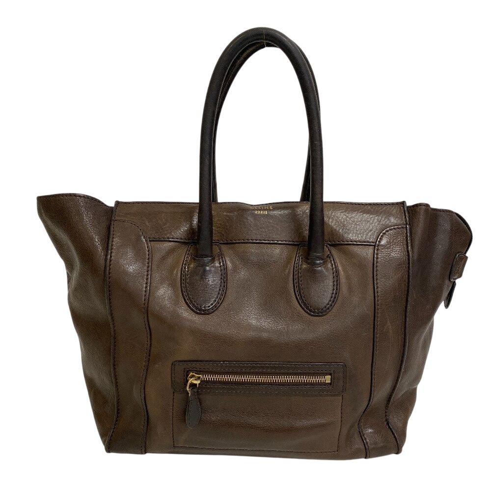 セリーヌ CELINE トートバッグ ラゲージ ファントムショッパー ハンドバッグ ブラウン