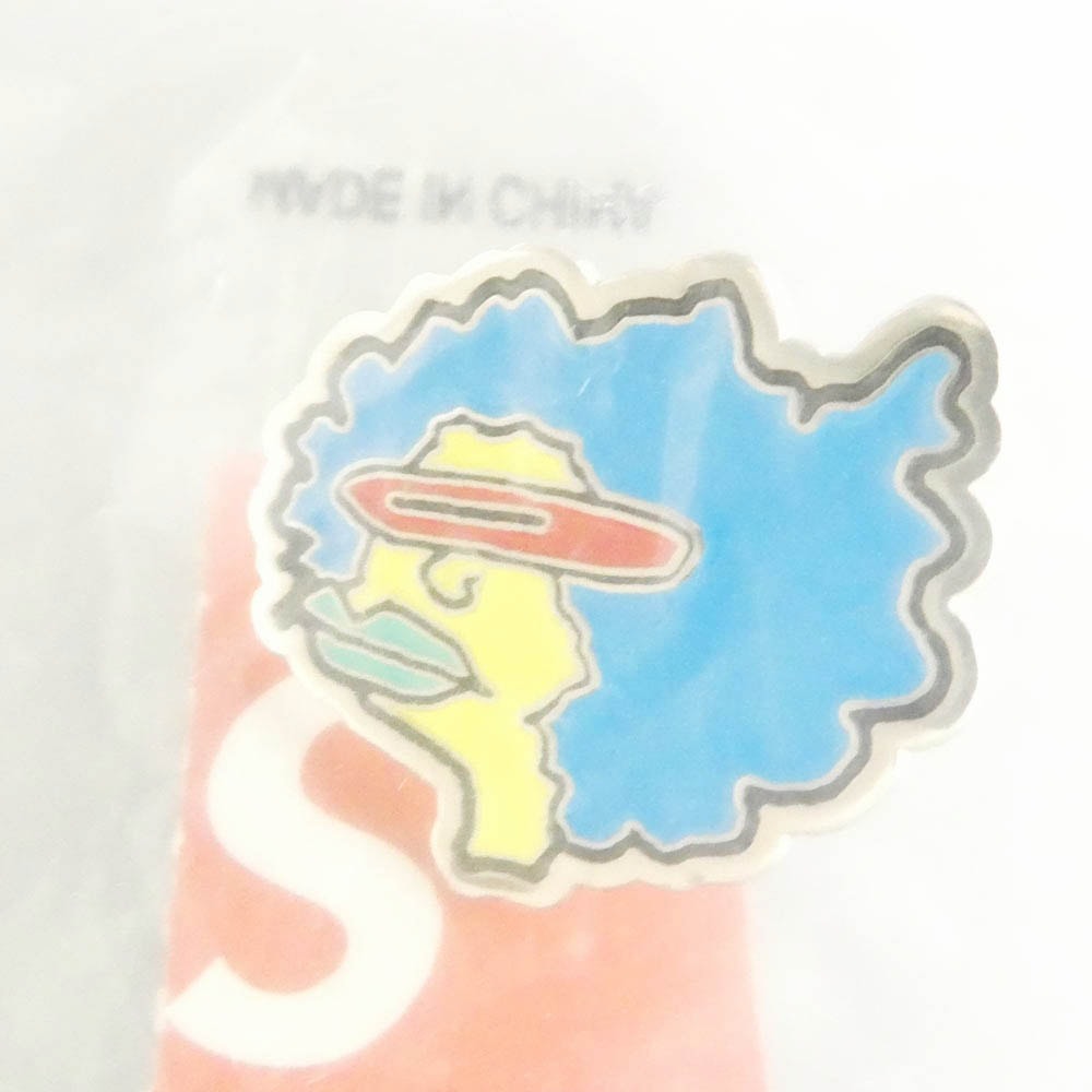 Supreme シュプリーム 17AW GONZ RAMM PIN ゴンズラム ピンバッチ ピンズ ブルー系【新古品】【未使用】【中古】