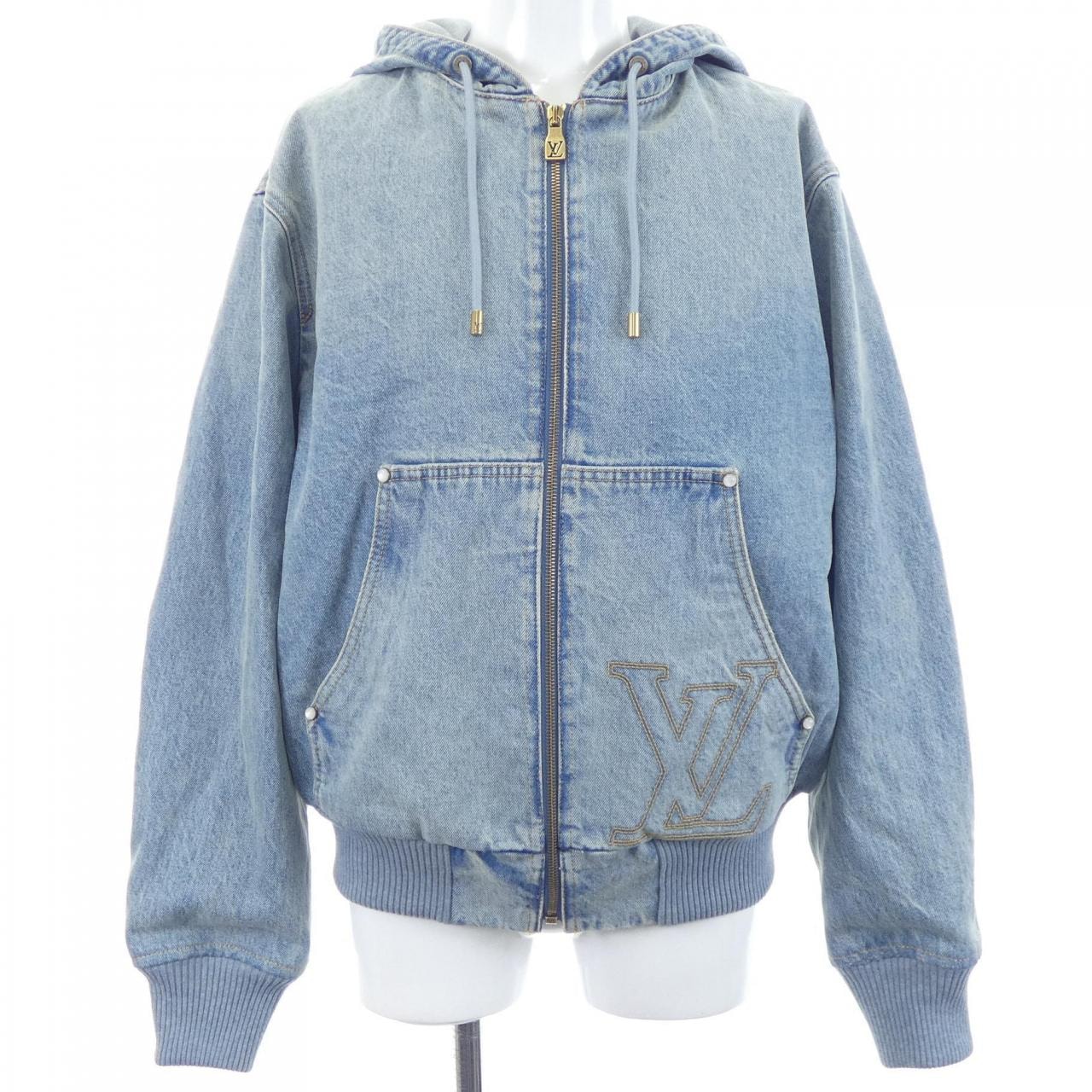 ルイヴィトン LOUIS VUITTON フーデッド ワークウェア デニムブルゾン HUA53WPCP デニムジャケット