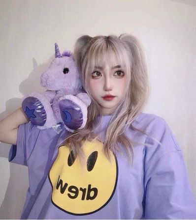 drew house dinodrew ss tee "Lavender"
