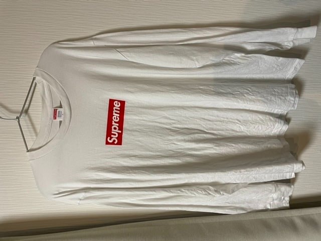 Supreme Box Logo L/S Tee "White"