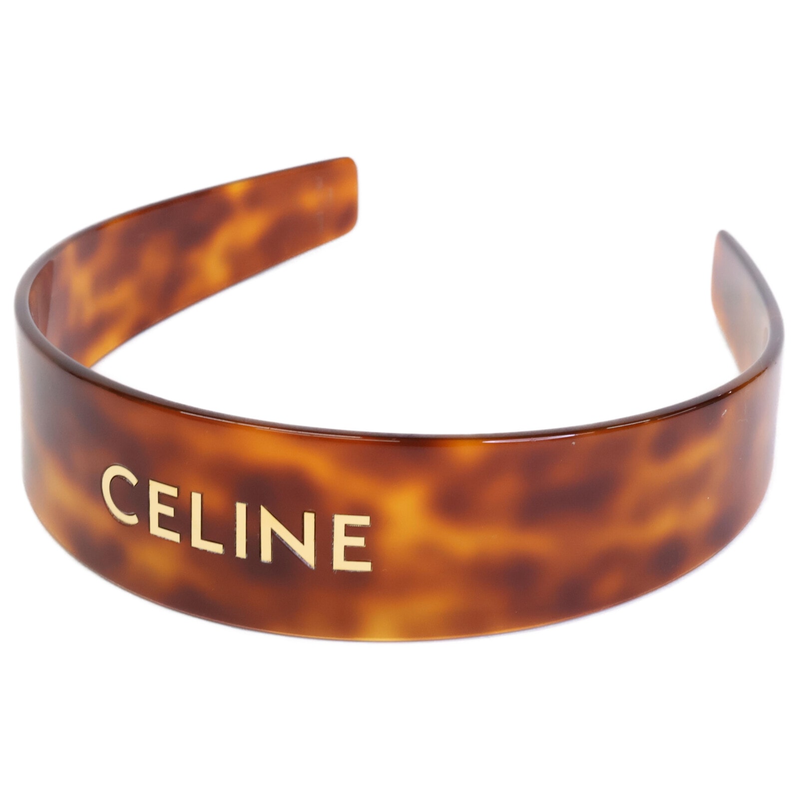 セリーヌ 【即決】46Y376CEA.19LG CELINE ヘアアクセサリー ヘッドバンド / アセテート&スチール