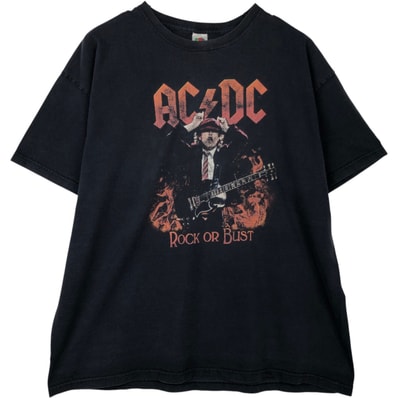 古着 フルーツオブザルーム FRUIT OF THE LOOM AC/DC エーシーディーシー バンドTシャツ バンT メンズXXL相当/eaa648399