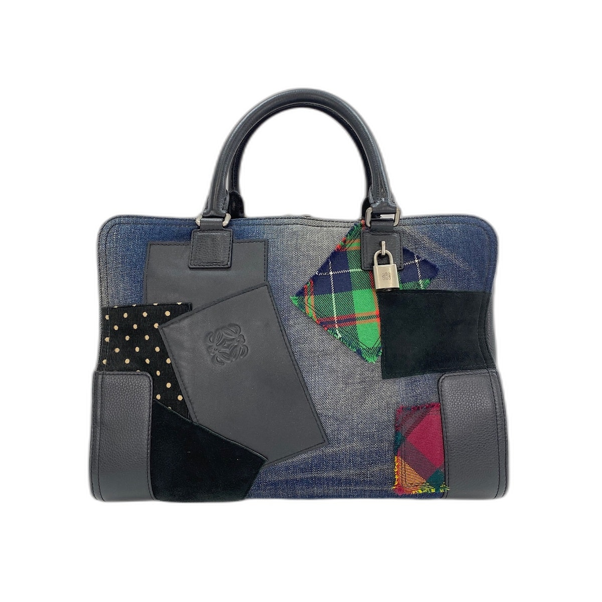 ロエベ LOEWE アマソナ コムデギャルソンコラボ ボストンバッグ【中古】