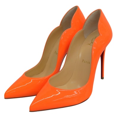 未使用品 クリスチャンルブタン パンプス HOT CHICK 100 37.5