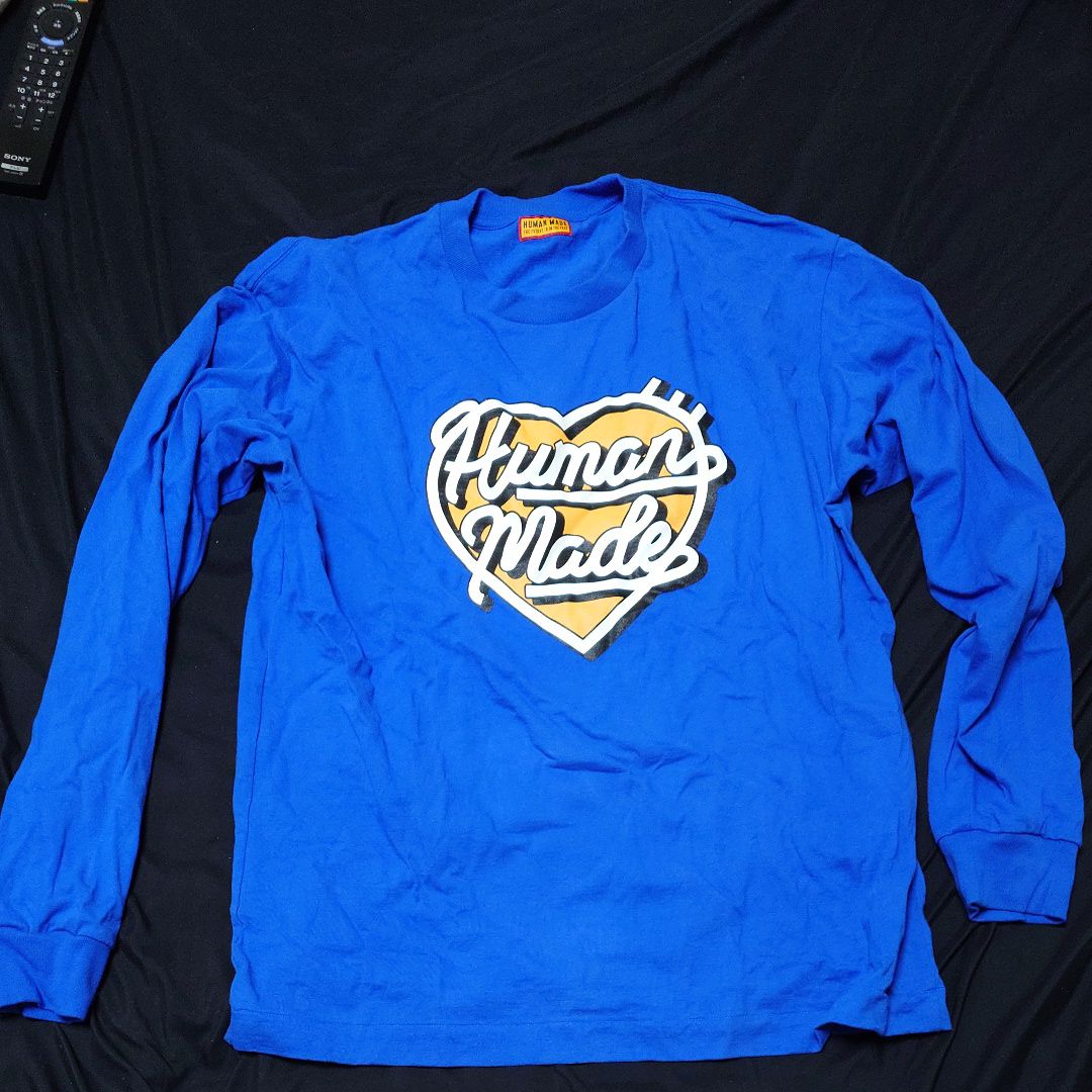 HUMAN MADE Graphic L/S T-Shirt "Blue"