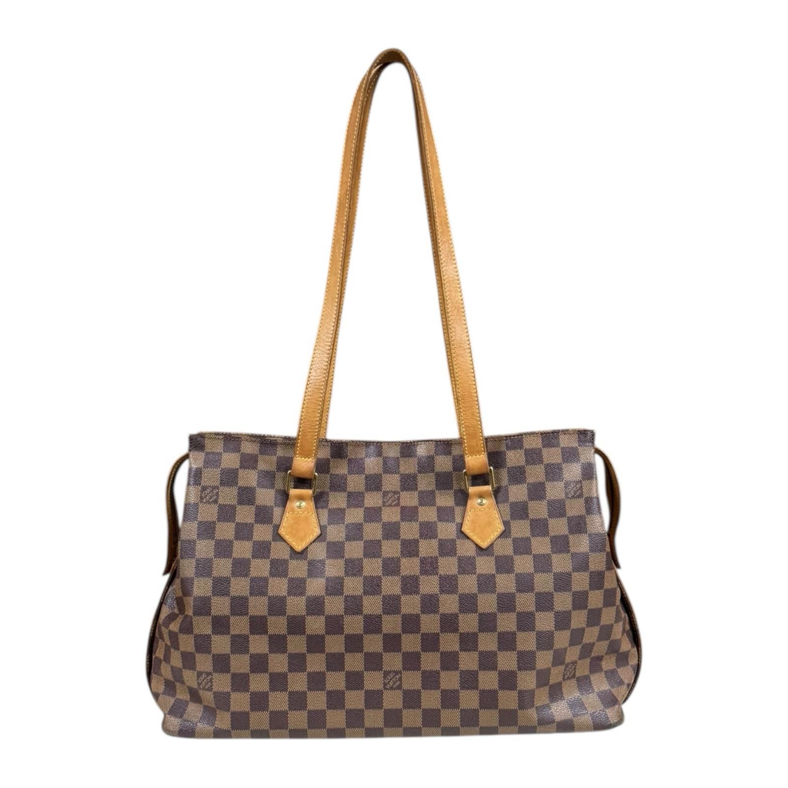 ルイヴィトン 100周年記念限定モデル コロンビーヌ ダミエ ショルダーバッグ ダミエキャンバス N99037 ブラウン レディース LOUIS VUITTON  中古