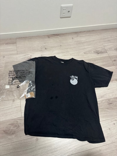 Stussy 8 Ball Tee Pigment Dyed "Black"
