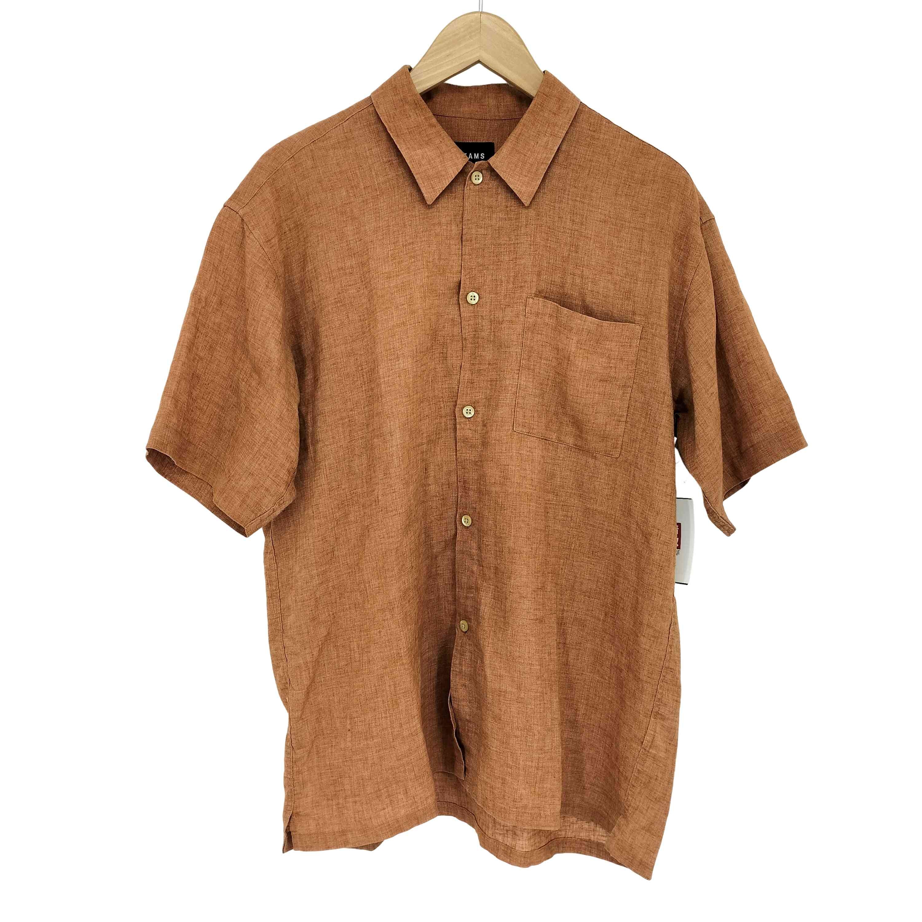 ポリエステル リネン ネオルーズ ミニレギュラー シャツ【1140949438843】