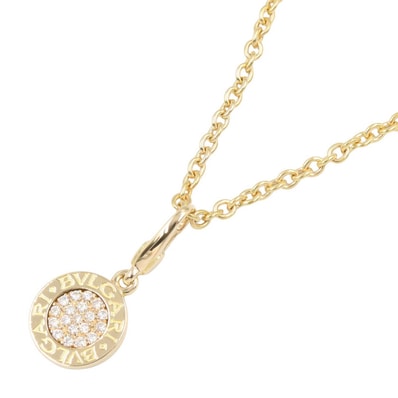 ブルガリ BVLGARI ブルガリブルガリ ダイヤ ネックレス ネックレス ジュエリー K18(イエローゴールド) ダイヤモンド レディース ゴールド系 / クリア系 【中古】