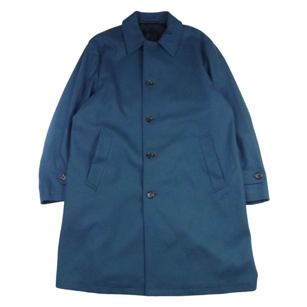 WACKO MARIA ワコマリア コート 20AW 20FW-WMO-CO19 BAL COLLAR COAT バルカラーコート グリーン系 M【美品】【中古】