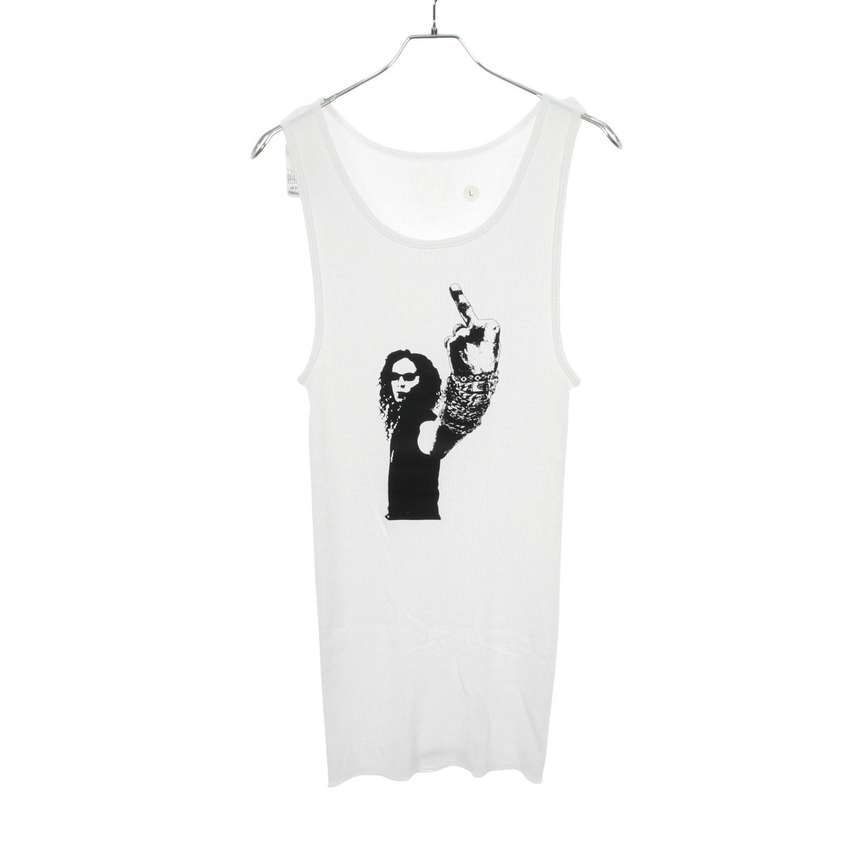 Chrome Hearts Richard Stark Print Tank Top "White/Black"