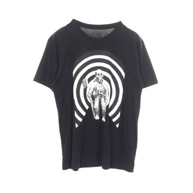 クロムハーツ CHROME HEARTS FOTI 半袖Tシャツ 衣料品 トップス コットン メンズ ブラック系 【中古】