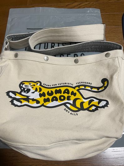 HUMAN MADE Paperboy Bag "White"