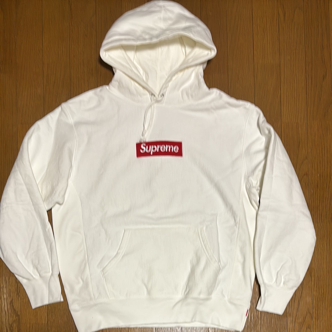 Supreme Box Logo Hooded Sweatshirt "White" (21FW)