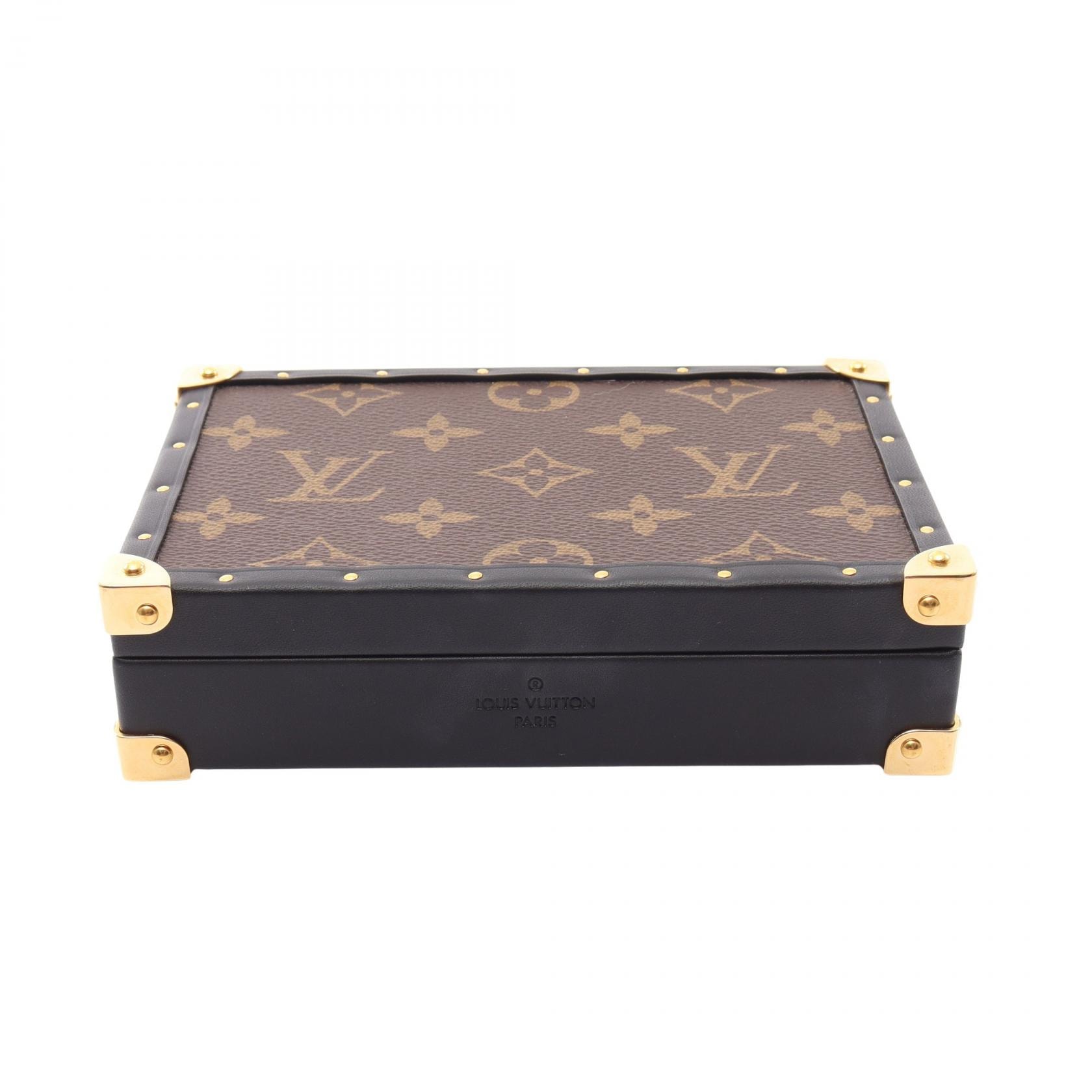 ルイ・ヴィトン LOUIS VUITTON ジュエリーボックス モノグラム アクセサリー PVC レディース ブラウン系 / ブラック系 GI0555 【中古】