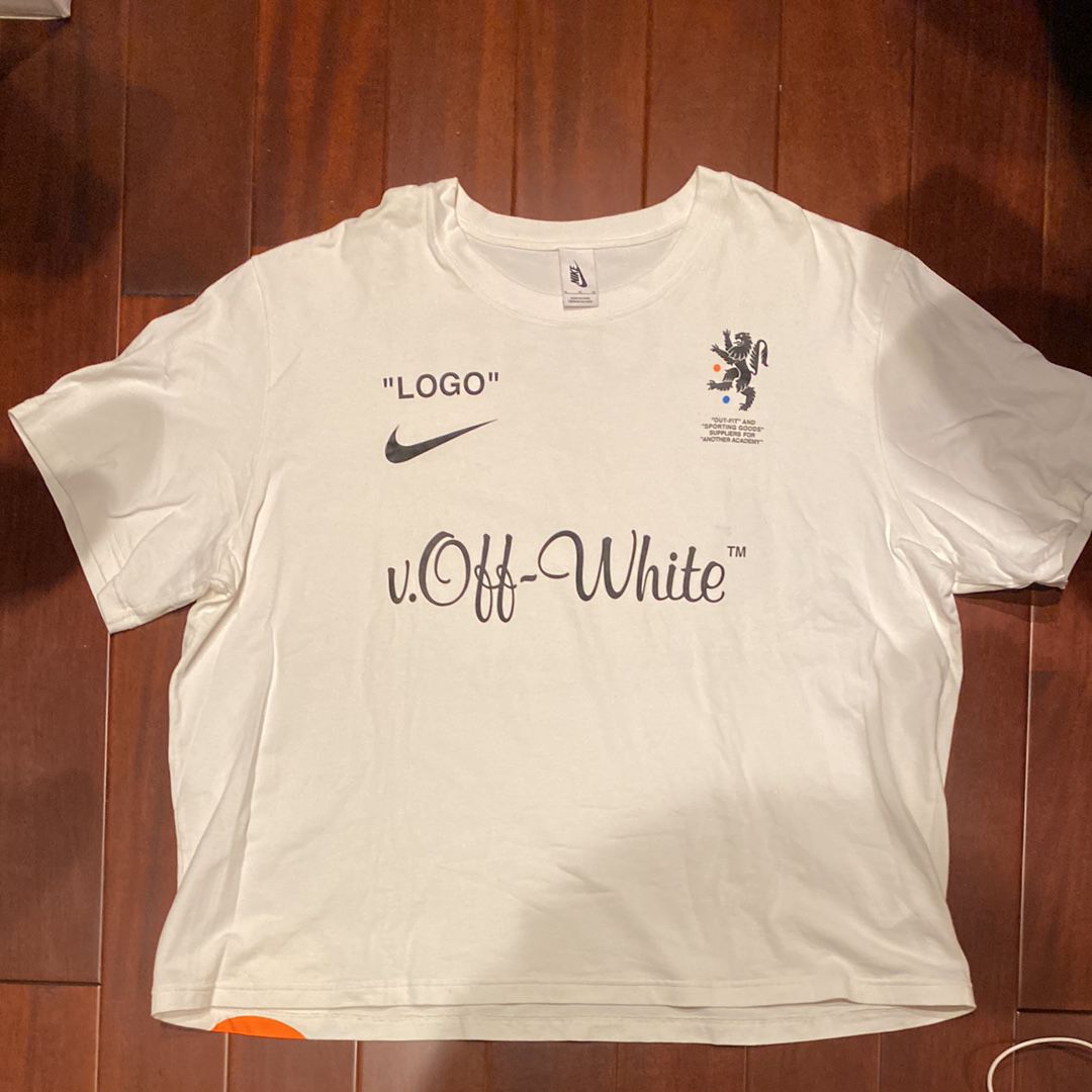 OFF-WHITE / Nikelab Mercurial NRG X Tee "White"