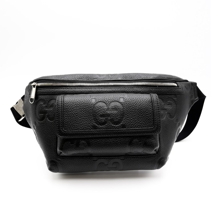 B (目立った傷や汚れなし)】GUCCI（グッチ）ジャンボGG ベルトバッグ