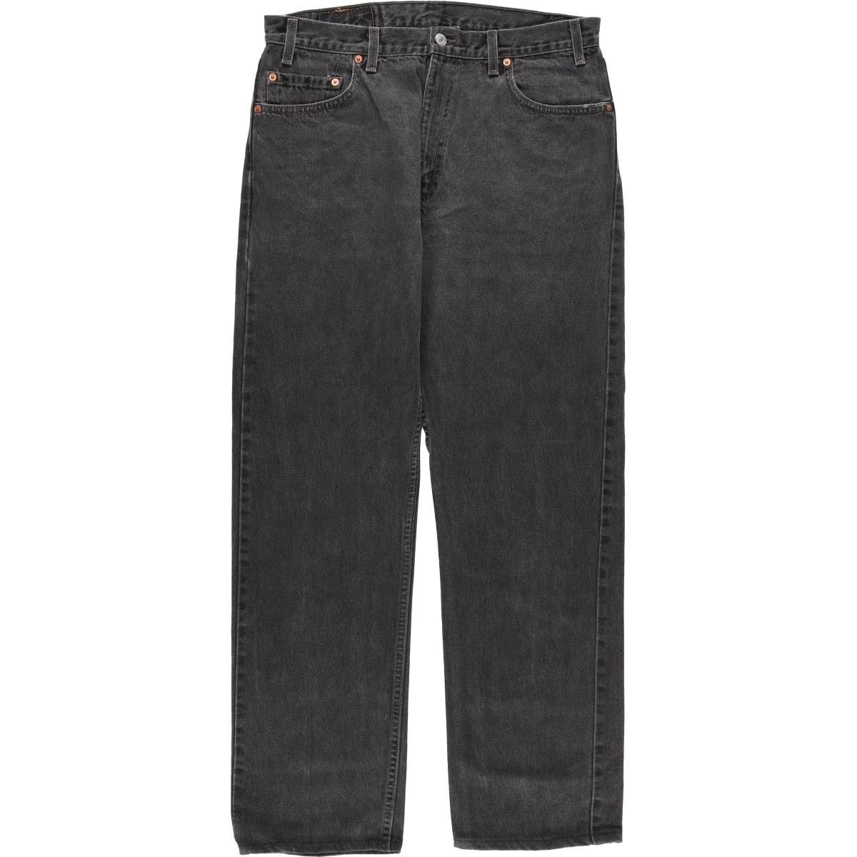 古着 90年代 リーバイス Levi's 505-0260 ブラックデニム テーパードデニムパンツ USA製 メンズw34相当 ヴィンテージ/evb033111