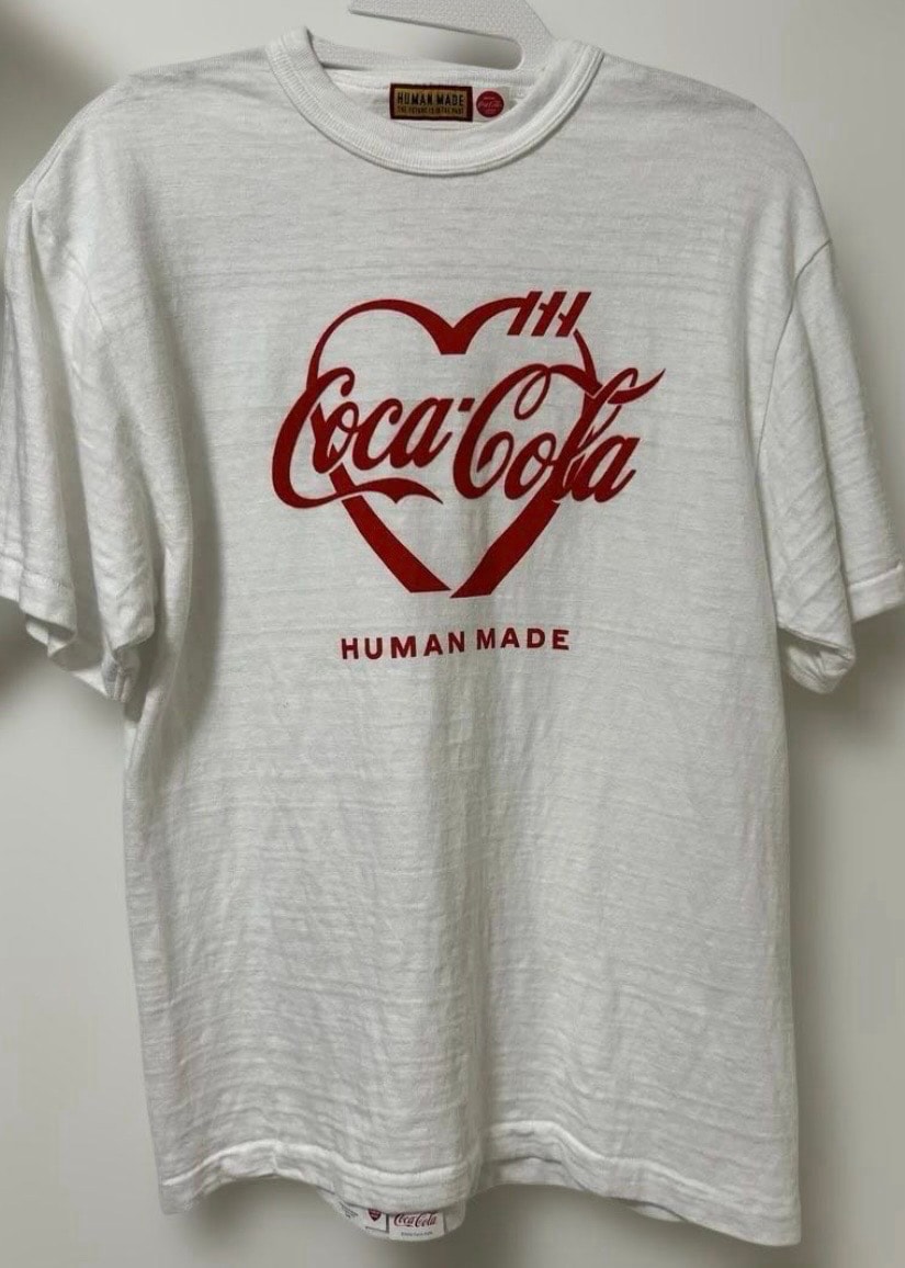HUMAN MADE x Coca-Cola Graphic T-Shirt "White"