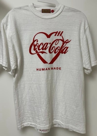 HUMAN MADE x Coca-Cola Graphic T-Shirt "White"