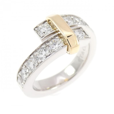ティファニー バイパス ワイド リング 0.93CT