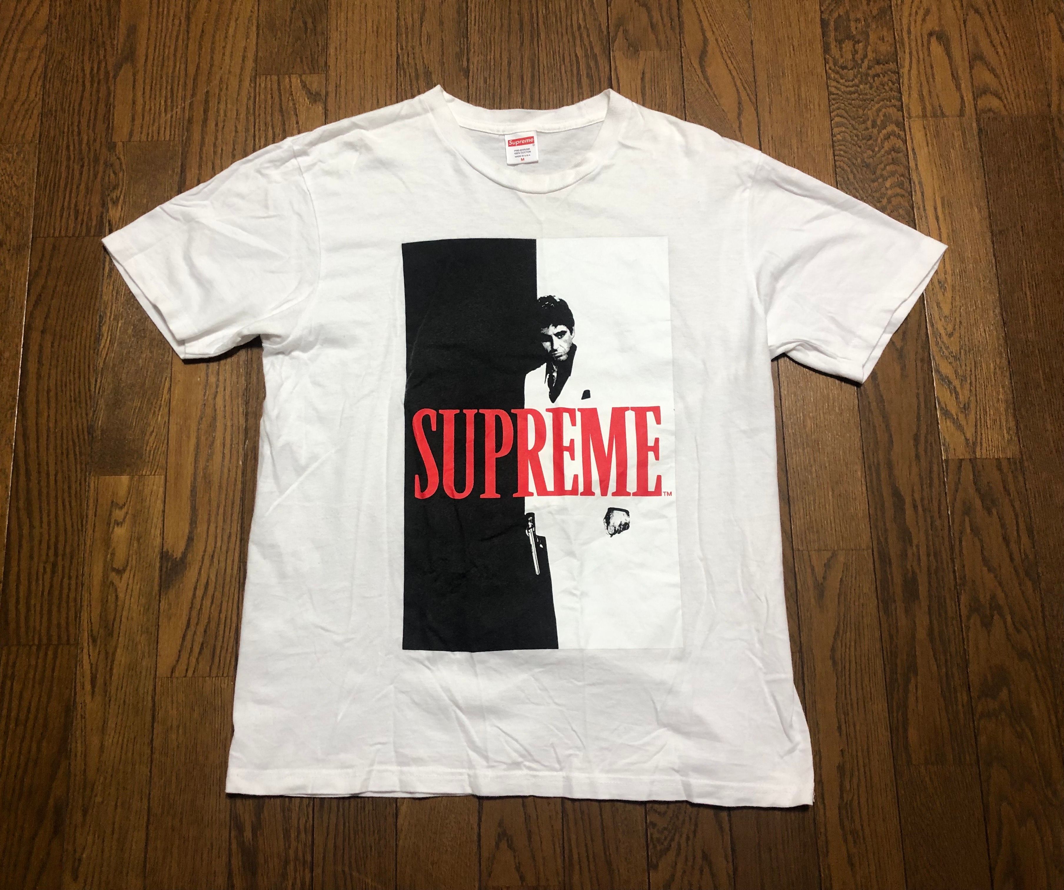 Supreme Scarface Split Tee "White"