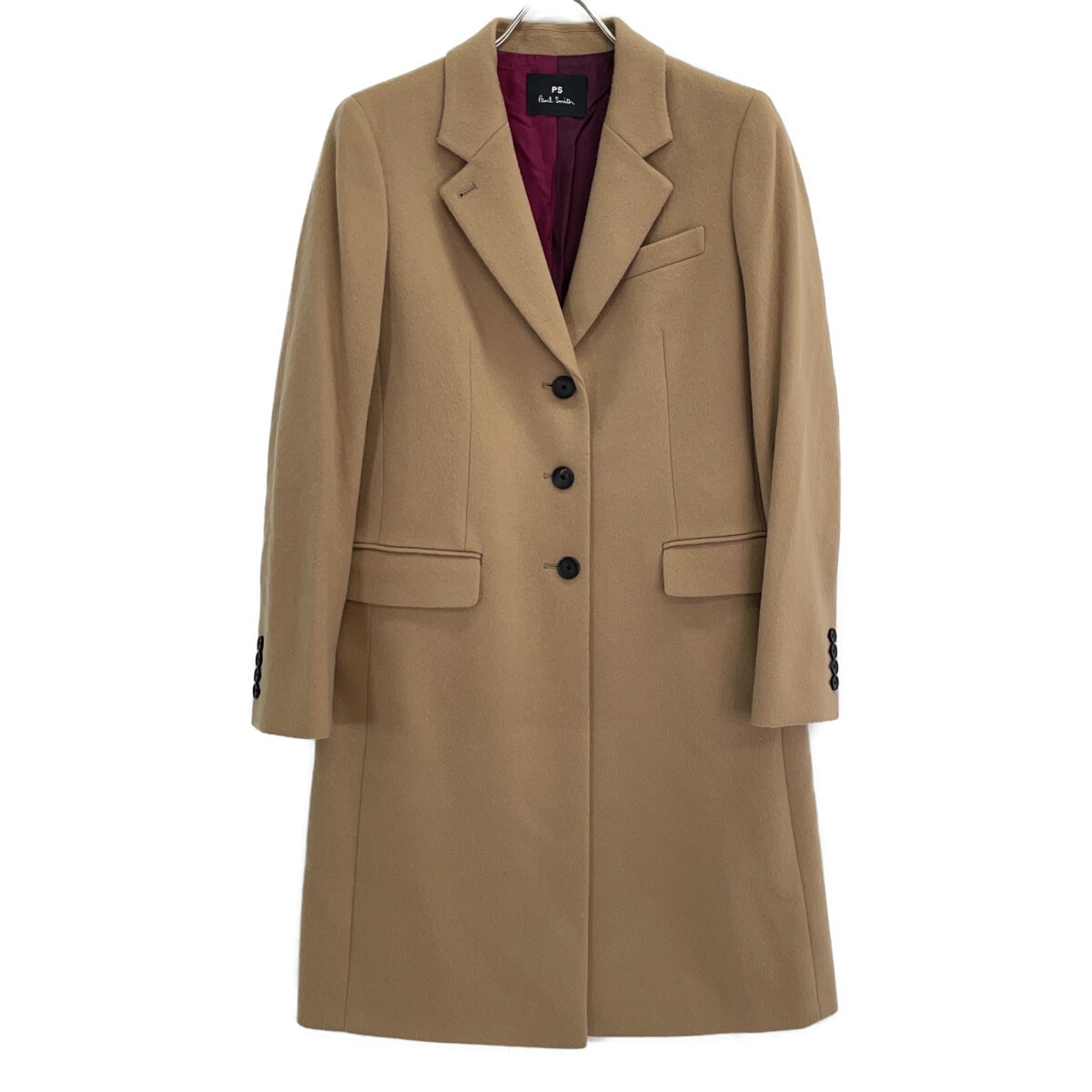 ポールスミス 116R ウール混 3B チェスターコート