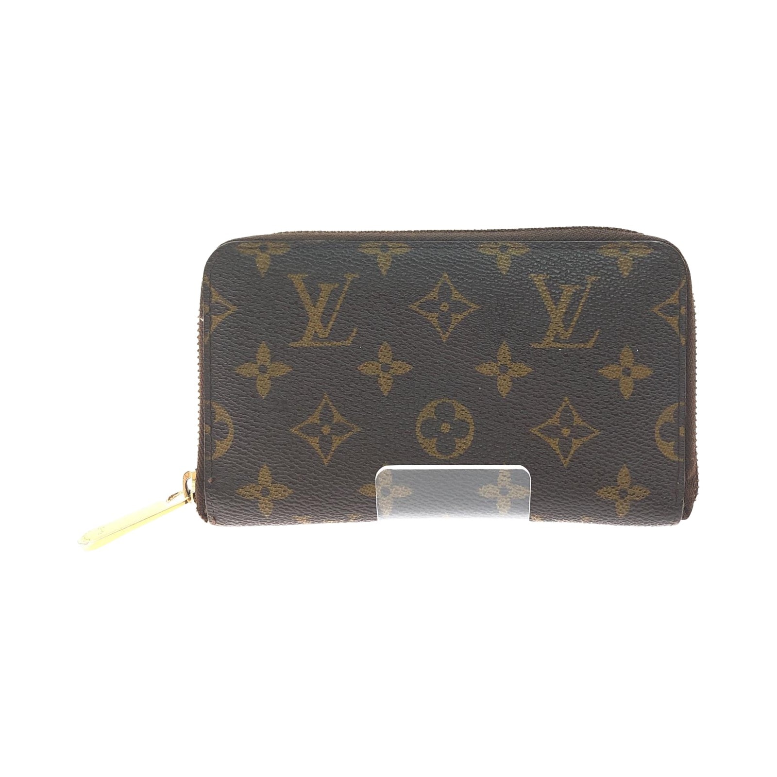 LOUIS VUITTON ルイヴィトン ユニセックス モノグラム ジッピーコンパクトウォレット  M40499 ブラウン