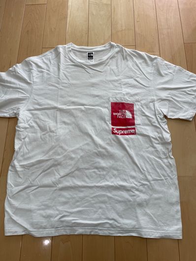 Supreme x The North Face Printed Pocket Tee "White"